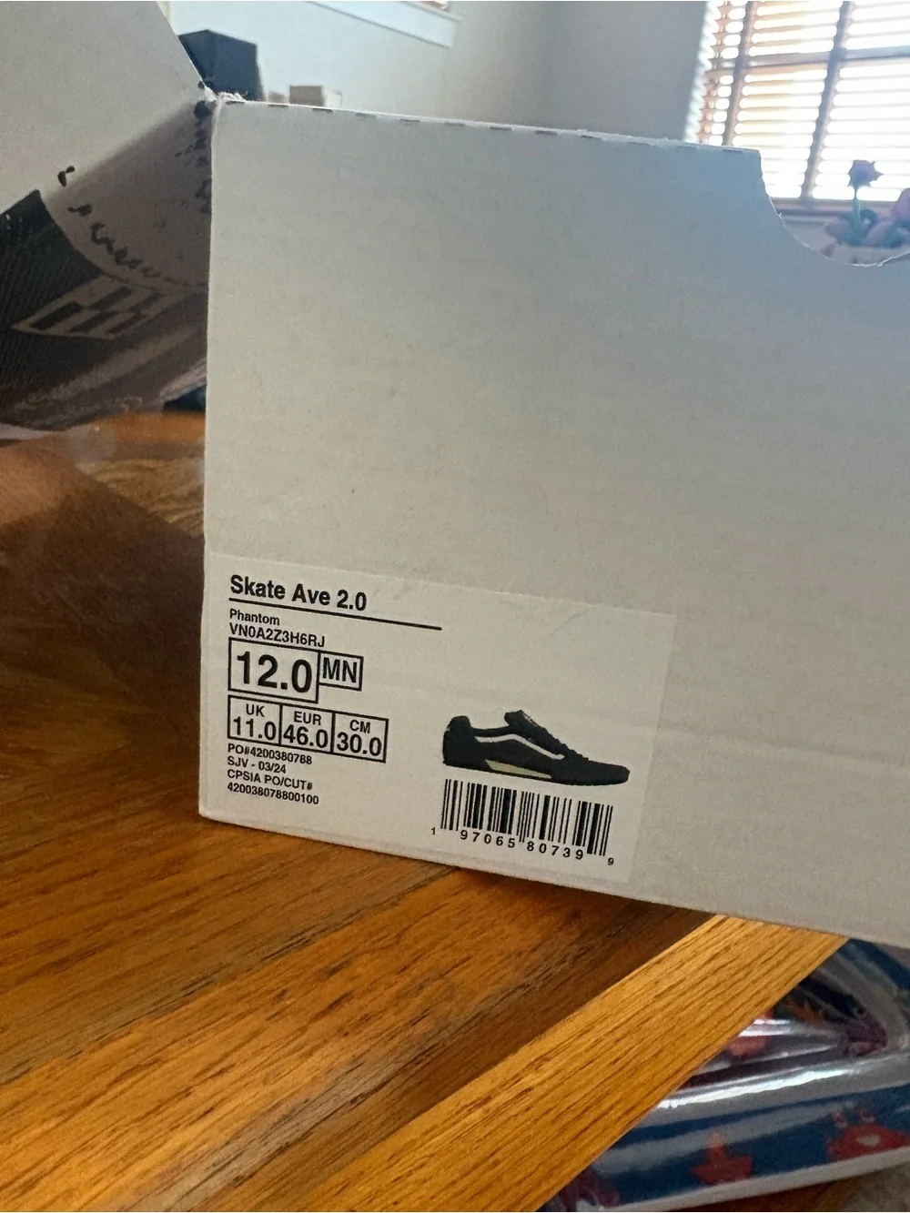 New in Box Vans Men’s Skate AVE 2.0 Shoes